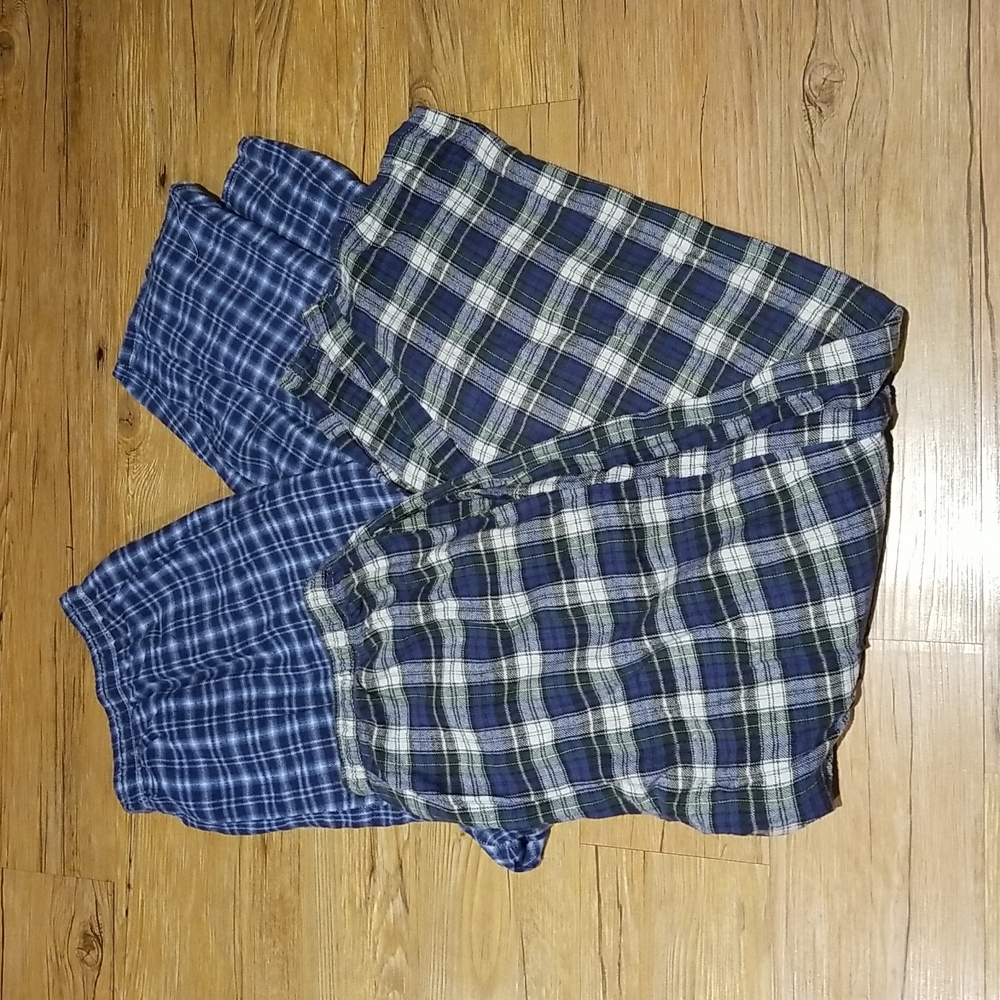 Bundle of lounge wear sleep pants plaid sz 2XL